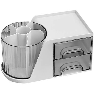LISATR Organisateur De Tiroir À Stylos, Boîte À Stylos Pour Tiroir De Bureau, Porte-documents, Porte-documents-23.50x12.50x12.00cm-white - Publicité LISATR Organisateur De Tiroir À Stylos, Boîte À Stylos Pour Tiroir De Bureau, Porte-documents, Porte-documents-23.50x12.50x12.00cm-white - Publicité