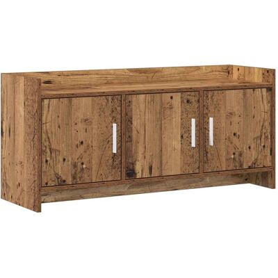 Meuble Tv 102 X 33 X 47 Cm Bois Ancien Bois D'Ingénierie Vidaxl - Publicité Meuble Tv 102 X 33 X 47 Cm Bois Ancien Bois D'Ingénierie Vidaxl - Publicité
