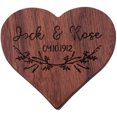 FLAMMKRAFT Coffret À Bijoux En Bois Fait Main, Intérieur Souple, Boîte À Bijoux Intérieure Douce - Publicité FLAMMKRAFT Coffret À Bijoux En Bois Fait Main, Intérieur Souple, Boîte À Bijoux Intérieure Douce - Publicité