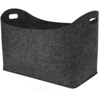 OEM Ulisem Panier À Bûches Robuste Avec Poignées - Sacs En Feutre Panier À Bûches Avec Poignées Panier De Rangement En Feutre Pour Journaux - Gris Foncé - Publicité OEM Ulisem Panier À Bûches Robuste Avec Poignées - Sacs En Feutre Panier À Bûches Avec Poignées Panier De Rangement En Feutre Pour Journaux - Gris Foncé - Publicité