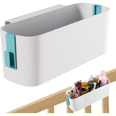 OEM 1 Panier De Rangement À Suspendre, Pp, 2 Crochets Amovibles, Vert, Pour Lit Et Armoire - Publicité OEM 1 Panier De Rangement À Suspendre, Pp, 2 Crochets Amovibles, Vert, Pour Lit Et Armoire - Publicité