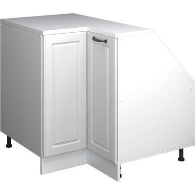 Meuble De Rangement Sous Pente Armoire D'Angle Rion, Blanc Campagne, 75.6x81.6cm 1 Porte, 60 Cm De Profondeur, Vicco - Publicité Meuble De Rangement Sous Pente Armoire D'Angle Rion, Blanc Campagne, 75.6x81.6cm 1 Porte, 60 Cm De Profondeur, Vicco - Publicité