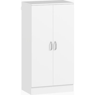 ACKERMAN Meuble À Chaussures Avec Charnières À Fermeture Douce, Étagères Réglables, Étagère À Chaussures À 6 Niveaux Pour Couloir, Entrée, Pour 14 Paires, 55 X 35 X 108 Cm, Bois, Blanc - Publicité ACKERMAN Meuble À Chaussures Avec Charnières À Fermeture Douce, Étagères Réglables, Étagère À Chaussures À 6 Niveaux Pour Couloir, Entrée, Pour 14 Paires, 55 X 35 X 108 Cm, Bois, Blanc - Publicité