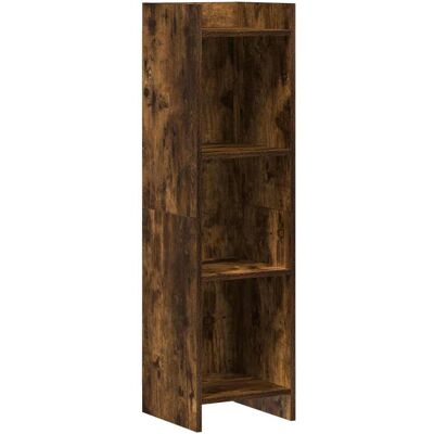 Bibliothèque Chêne Fumé 30 X 30 X 111 Cm Bois D'Ingénierie Vidaxl - Publicité Bibliothèque Chêne Fumé 30 X 30 X 111 Cm Bois D'Ingénierie Vidaxl - Publicité