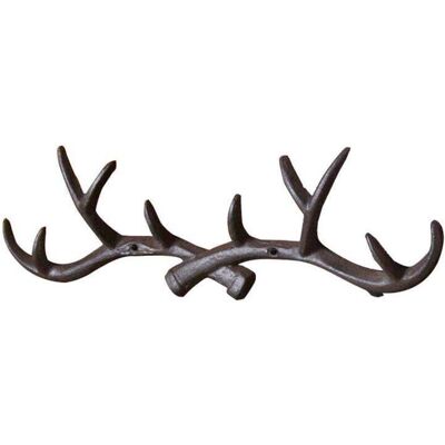 OEM Porte-manteau Mural Rustique En Fonte En Forme De Bois De Cerf - Porte-manteau Et Serviettes De Salle De Bain - Présentoir À Bijoux - Crochet De Cabine Rustique (marron Rouillé),-dou - Publicité OEM Porte-manteau Mural Rustique En Fonte En Forme De Bois De Cerf - Porte-manteau Et Serviettes De Salle De Bain - Présentoir À Bijoux - Crochet De Cabine Rustique (marron Rouillé),-dou - Publicité