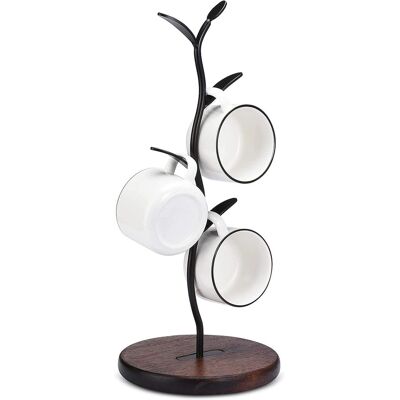 OEM Porte-tasses À Café En Forme D'Arbre - Étagère De Rangement Pour Comptoir Et Établi - Accessoires De Bar Et Étagère De Rangement Pour La Cuisine - Publicité OEM Porte-tasses À Café En Forme D'Arbre - Étagère De Rangement Pour Comptoir Et Établi - Accessoires De Bar Et Étagère De Rangement Pour La Cuisine - Publicité