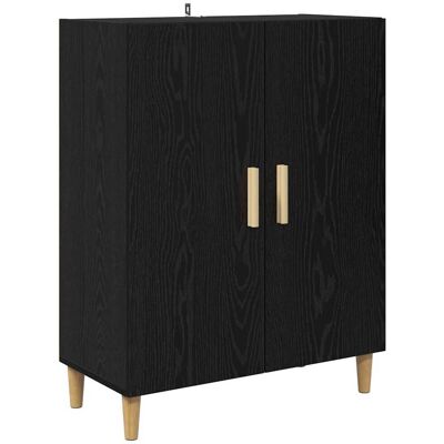 Maison La Vie - Buffet Salon Moderne - Meuble De Rangement - Chêne Noir 70 X 34 X 90 Cm Bois D'Ingénierie Bu3902 - Publicité Maison La Vie - Buffet Salon Moderne - Meuble De Rangement - Chêne Noir 70 X 34 X 90 Cm Bois D'Ingénierie Bu3902 - Publicité