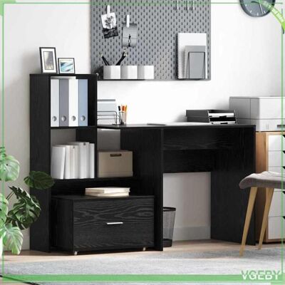 OEM Armoire À Tiroirs - Abi - Noir - Bois D'Ingénierie - 55 X 45 X 33,5 Cm - Publicité OEM Armoire À Tiroirs - Abi - Noir - Bois D'Ingénierie - 55 X 45 X 33,5 Cm - Publicité