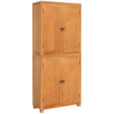Maison Exclusive - Ensemble De Meubles De Rangement 2 Pc Naturel 80 X 35 X 185 Cm - Publicité Maison Exclusive - Ensemble De Meubles De Rangement 2 Pc Naturel 80 X 35 X 185 Cm - Publicité