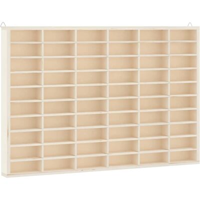 DESIGN IN Vitrine De Collection En Bois Avec 60 Compartiments 60 X 4,5 X 40,5 Cm - Publicité DESIGN IN Vitrine De Collection En Bois Avec 60 Compartiments 60 X 4,5 X 40,5 Cm - Publicité