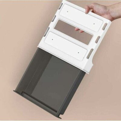 ABYSSE Tiroir De Rangement Autocollant Tiroir Caché Sous Le Bureau, Tiroir Sous Bureau Boîte De Rangement Pour Table (noir Transparent) - Publicité ABYSSE Tiroir De Rangement Autocollant Tiroir Caché Sous Le Bureau, Tiroir Sous Bureau Boîte De Rangement Pour Table (noir Transparent) - Publicité