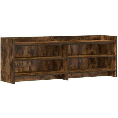 Meuble Tv 135 X 33 X 47 Cm Chêne Fumé Bois D'Ingénierie Vidaxl - Publicité Meuble Tv 135 X 33 X 47 Cm Chêne Fumé Bois D'Ingénierie Vidaxl - Publicité