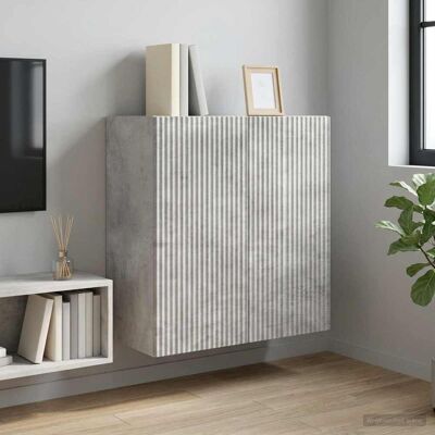 Vidaxl Armoire Murale Gris Béton 59 X 31 X 60 Cm Bois D'Ingénierie - Publicité Vidaxl Armoire Murale Gris Béton 59 X 31 X 60 Cm Bois D'Ingénierie - Publicité