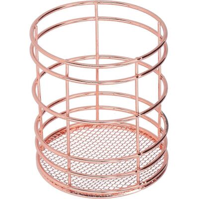 OLOEY Porte-baguettes Rond Creux Multifonctionnel, Porte-stylo De Bureau, Organisateur Pour La Cuisine, Or Rose (j13454cp) - Publicité OLOEY Porte-baguettes Rond Creux Multifonctionnel, Porte-stylo De Bureau, Organisateur Pour La Cuisine, Or Rose (j13454cp) - Publicité