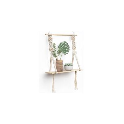 OEM Plante Décorative Bohème En Dentelle De Bois, Pompon Simple Tissé À La Main-crezuo - Publicité OEM Plante Décorative Bohème En Dentelle De Bois, Pompon Simple Tissé À La Main-crezuo - Publicité
