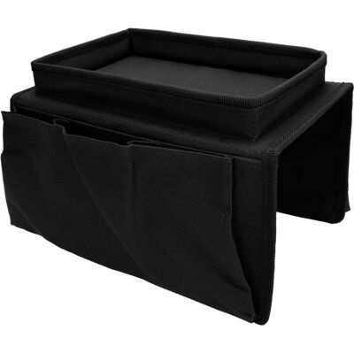 OEM Organiseur De Télécommande 4 Poches Avec Porte-gobelet (noir) - Publicité OEM Organiseur De Télécommande 4 Poches Avec Porte-gobelet (noir) - Publicité