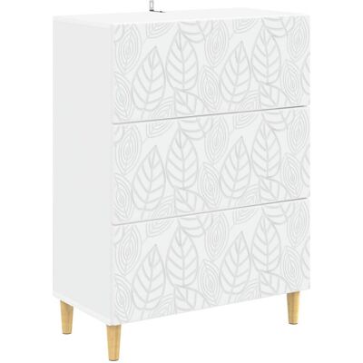 Armoire À Tiroirs Blanc 66 X 34,5 X 90 Cm Bois D'Ingénierie Vidaxl - Publicité Armoire À Tiroirs Blanc 66 X 34,5 X 90 Cm Bois D'Ingénierie Vidaxl - Publicité