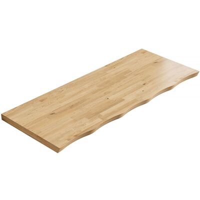 ACKERMAN Planche En Bois Massif 120cm, Peut Être Utilisée Seule Ou Avec Des Armoires De Rangement, Ne Contient Pas De Quincaillerie, Couleur Veinure De Bois Naturel - Publicité ACKERMAN Planche En Bois Massif 120cm, Peut Être Utilisée Seule Ou Avec Des Armoires De Rangement, Ne Contient Pas De Quincaillerie, Couleur Veinure De Bois Naturel - Publicité