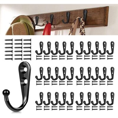 OEM Crocs Muraux Rétro En Métal Noir – Lot De 30 Porte-manteaux Design Vintage Pour Cuisine, Salle De Bain Ou Dressing - Publicité OEM Crocs Muraux Rétro En Métal Noir – Lot De 30 Porte-manteaux Design Vintage Pour Cuisine, Salle De Bain Ou Dressing - Publicité