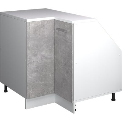 Meuble De Rangement Sous Pente Armoire D'Angle Rion, Béton, 75.6x81.6cm 1 Porte, 60 Cm De Profondeur, Vicco - Publicité Meuble De Rangement Sous Pente Armoire D'Angle Rion, Béton, 75.6x81.6cm 1 Porte, 60 Cm De Profondeur, Vicco - Publicité
