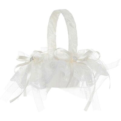 YUDO Panier De Mariage Tendance Pour Demoiselle D'Honneur, Idéal Pour Les Boutiques, Restaurants Et Articles De Fête. Publicité YUDO Panier De Mariage Tendance Pour Demoiselle D'Honneur, Idéal Pour Les Boutiques, Restaurants Et Articles De Fête. Publicité