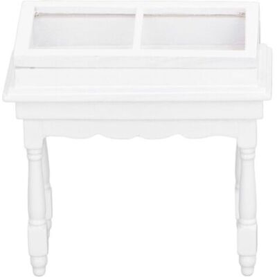 OEM Armoire De Présentation Miniature Pour Maison De Poupée Avec Couvercle Rabattable, Meuble Compact Polyvalent Pour Maison De Poupée 1/12, Blanc - Publicité OEM Armoire De Présentation Miniature Pour Maison De Poupée Avec Couvercle Rabattable, Meuble Compact Polyvalent Pour Maison De Poupée 1/12, Blanc - Publicité