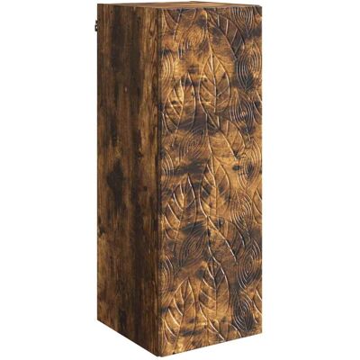 Armoire Murale Chêne Fumé 33 X 34,5 X 90 Cm Bois D'Ingénierie Vidaxl - Publicité Armoire Murale Chêne Fumé 33 X 34,5 X 90 Cm Bois D'Ingénierie Vidaxl - Publicité