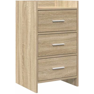 Tables De Chevet Chêne Sonoma 40 X 36 X 70 Cm Bois D'Ingénierie Vidaxl - Publicité Tables De Chevet Chêne Sonoma 40 X 36 X 70 Cm Bois D'Ingénierie Vidaxl - Publicité