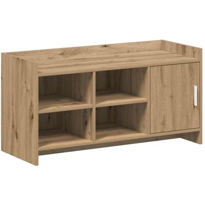Cabinet À Chaussures 100 X 39,5 X 51 Cm Bois D'Ingénierie Vidaxl - Publicité Cabinet À Chaussures 100 X 39,5 X 51 Cm Bois D'Ingénierie Vidaxl - Publicité