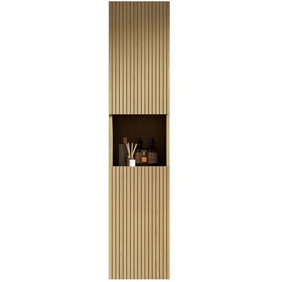 OEM Armoire Murale 160cm, 2 Portes + 1 Compartiment Ouvert, Finition Bois Corolla, Pour Petits Espaces. Publicité OEM Armoire Murale 160cm, 2 Portes + 1 Compartiment Ouvert, Finition Bois Corolla, Pour Petits Espaces. Publicité