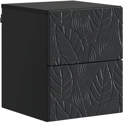 Vidaxl Wall-mounted Bedside Cabinet 2 Pcs Black 34.5 X 33 X 40 Cm - Publicité Vidaxl Wall-mounted Bedside Cabinet 2 Pcs Black 34.5 X 33 X 40 Cm - Publicité