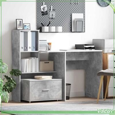 OEM Armoire À Tiroirs - Abi - Gris - Bois D'Ingénierie - 55 X 45 X 33,5 Cm - Publicité OEM Armoire À Tiroirs - Abi - Gris - Bois D'Ingénierie - 55 X 45 X 33,5 Cm - Publicité