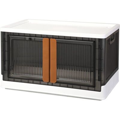 Melissa Boite Rangement Plastique, 72l Boite De Rangement Pliable Caisse Rangement, Avec Couvercle Et 4 Roulettes Empilable, Aux Vetements Jouets Livres, Rangement Cuisine Chambre À Coucher (lot De 1) - Publicité Melissa Boite Rangement Plastique, 72l Boite De Rangement Pliable Caisse Rangement, Avec Couvercle Et 4 Roulettes Empilable, Aux Vetements Jouets Livres, Rangement Cuisine Chambre À Coucher (lot De 1) - Publicité