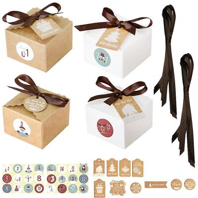 FATRD Boîte De 24 Bonbons De Noël - Publicité FATRD Boîte De 24 Bonbons De Noël - Publicité