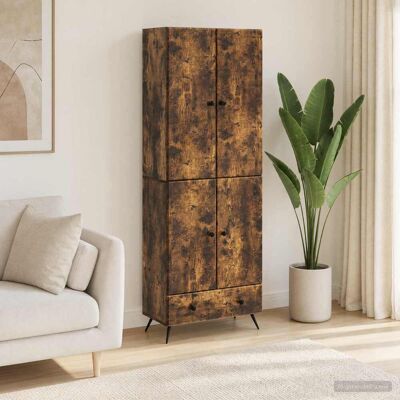 Ensemble De Meubles 2 Pcs Chêne Fumé Bois D'Ingénierie Vidaxl - Publicité Ensemble De Meubles 2 Pcs Chêne Fumé Bois D'Ingénierie Vidaxl - Publicité