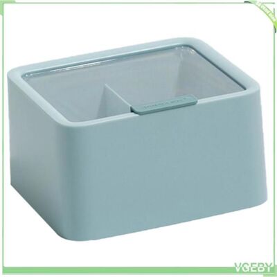 OEM Boîte De Rangement En Coton Cosmétique - Fafeicy - Distributeur De Tampons - Léger - Anti-poussière - Bleu - Publicité OEM Boîte De Rangement En Coton Cosmétique - Fafeicy - Distributeur De Tampons - Léger - Anti-poussière - Bleu - Publicité
