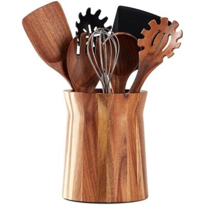 OEM Étagère De Cuisine En Bois, Porte-ustensiles Rotatif À 360°, Grand Rangement Pour Spatules, Décoration De Cuisine Style Rustique - Publicité OEM Étagère De Cuisine En Bois, Porte-ustensiles Rotatif À 360°, Grand Rangement Pour Spatules, Décoration De Cuisine Style Rustique - Publicité