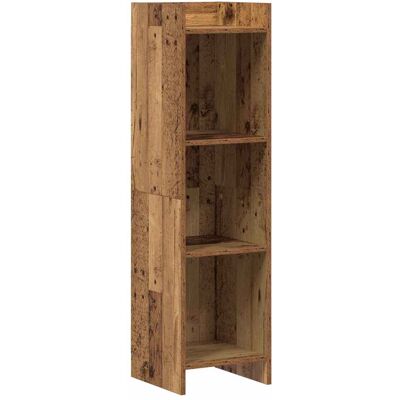 Bibliothèque Bois Ancien 30 X 30 X 111 Cm Bois D'Ingénierie Vidaxl - Publicité Bibliothèque Bois Ancien 30 X 30 X 111 Cm Bois D'Ingénierie Vidaxl - Publicité