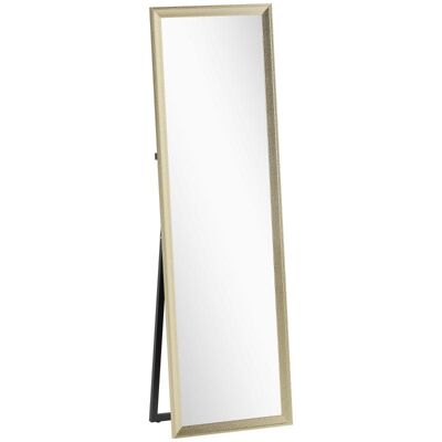 OEM Miroir Sur Pied Positionnable À Volonté, Dimensions 160×50 Cm, Finition Or Élégante, Idéal Pour La Chambre Et Le Dressing. Publicité OEM Miroir Sur Pied Positionnable À Volonté, Dimensions 160×50 Cm, Finition Or Élégante, Idéal Pour La Chambre Et Le Dressing. Publicité