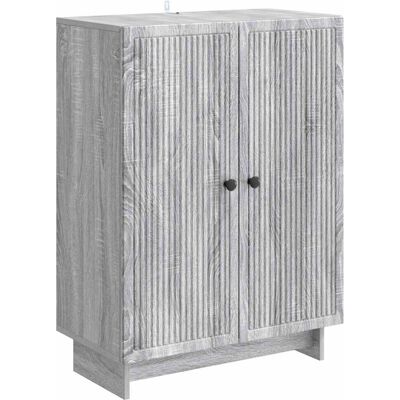Maison Exclusive - Buffet Sonoma Gris 66 X 34,5 X 90 Cm Bois D'Ingénierie - Publicité Maison Exclusive - Buffet Sonoma Gris 66 X 34,5 X 90 Cm Bois D'Ingénierie - Publicité