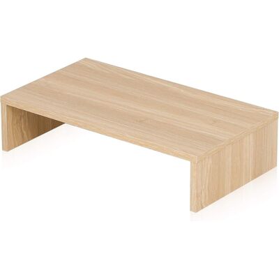 OEM Réhausseur D'Écran En Bois,support De Moniteur,support D'Ordinateur Portable,pc,tv,pour Le Bureau La Maison,42,5x23,5x10cm,,couleur Chêne - Publicité OEM Réhausseur D'Écran En Bois,support De Moniteur,support D'Ordinateur Portable,pc,tv,pour Le Bureau La Maison,42,5x23,5x10cm,,couleur Chêne - Publicité