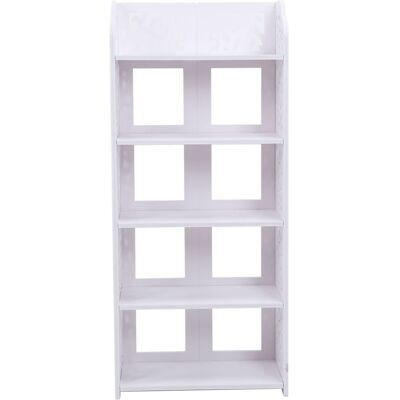 PELTOR Etagère À Chaussures Blanc À 5 Niveaux Meuble De Rangement De Salle De Bain, Bibliothèque Ajourée, Organisateur De Rangement Sur Pied, Etagère De Rangement Pour Couloir, Salle De Bains, Salon - Publicité PELTOR Etagère À Chaussures Blanc À 5 Niveaux Meuble De Rangement De Salle De Bain, Bibliothèque Ajourée, Organisateur De Rangement Sur Pied, Etagère De Rangement Pour Couloir, Salle De Bains, Salon - Publicité