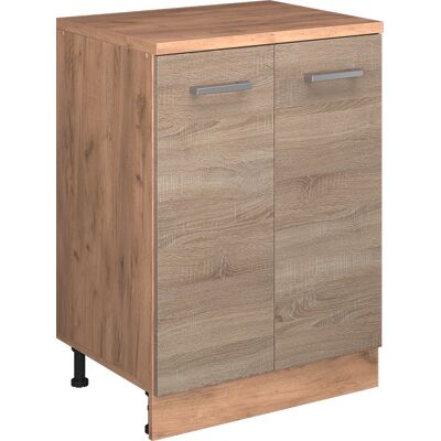 Armoire D'Extension Rion, Sonoma/chêne De Force Doré, 60x46cm Sans Pente Avec 2 Portes, Vicco - Publicité Armoire D'Extension Rion, Sonoma/chêne De Force Doré, 60x46cm Sans Pente Avec 2 Portes, Vicco - Publicité