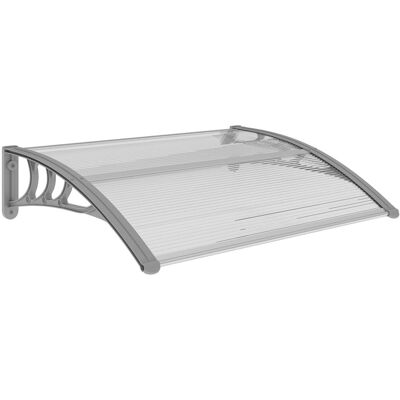 OEM Auvent De Porte D'Entrée 100 X 75 Cm, Adossé En Aluminium Et Polycarbonate, Avec Protection Uv, Idéal Pour Balcon, Protection Solaire Et Contre La Pluie, Couleur Argent. Publicité OEM Auvent De Porte D'Entrée 100 X 75 Cm, Adossé En Aluminium Et Polycarbonate, Avec Protection Uv, Idéal Pour Balcon, Protection Solaire Et Contre La Pluie, Couleur Argent. Publicité