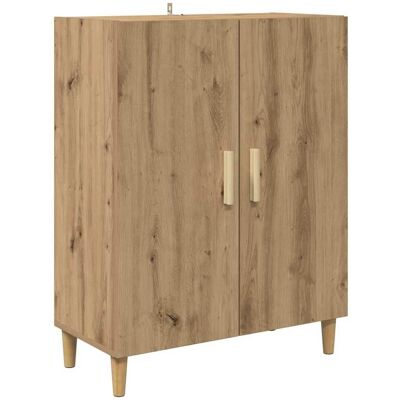 Maison La Vie - Buffet Salon Moderne - Meuble De Rangement - Chêne Artisanal 70 X 34 X 90 Cm Bois D'Ingénierie Bu3344 - Publicité Maison La Vie - Buffet Salon Moderne - Meuble De Rangement - Chêne Artisanal 70 X 34 X 90 Cm Bois D'Ingénierie Bu3344 - Publicité