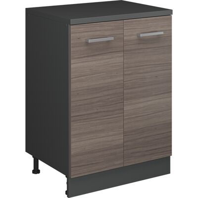 Meuble Sous Pente R-line, Gris Noble, 60cm Sans Pente Avec 2 Portes, Vicco - Publicité Meuble Sous Pente R-line, Gris Noble, 60cm Sans Pente Avec 2 Portes, Vicco - Publicité