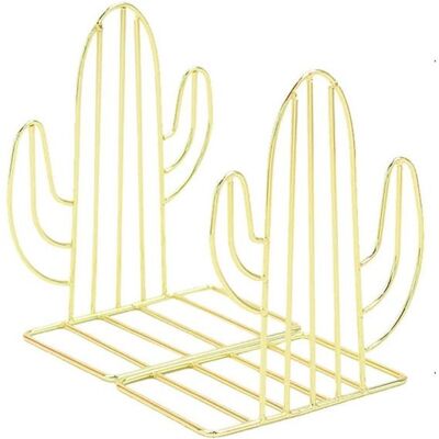 Cellfast Serre-livres En Métal Robuste Et Moderne En Forme De Cactus - Décoration Pour La Maison, La Chambre, La Bibliothèque, Le Bureau, - Publicité Cellfast Serre-livres En Métal Robuste Et Moderne En Forme De Cactus - Décoration Pour La Maison, La Chambre, La Bibliothèque, Le Bureau, - Publicité