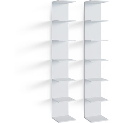 Étagère Enfant Paolo, Blanc, 30x190cm Lot De 2, Vicco - Publicité Étagère Enfant Paolo, Blanc, 30x190cm Lot De 2, Vicco - Publicité