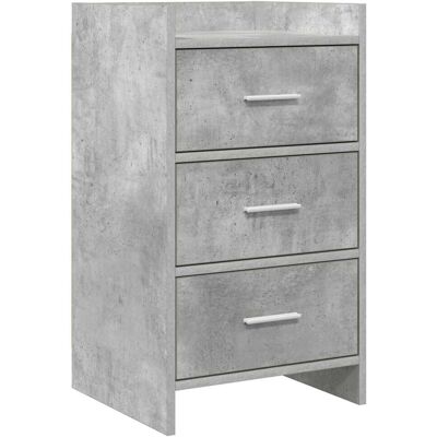 Tables De Chevet Gris Béton 40 X 36 X 70 Cm Bois D'Ingénierie Vidaxl - Publicité Tables De Chevet Gris Béton 40 X 36 X 70 Cm Bois D'Ingénierie Vidaxl - Publicité