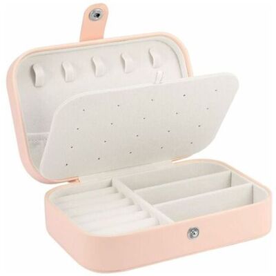 Bunthaus Boîte À Bijoux Pour Filles, Boîte De Rangement Pour Bijoux, Petite Boîte À Bijoux, Petite Boîte À Bijoux De Voyage (rose) - Publicité Bunthaus Boîte À Bijoux Pour Filles, Boîte De Rangement Pour Bijoux, Petite Boîte À Bijoux, Petite Boîte À Bijoux De Voyage (rose) - Publicité